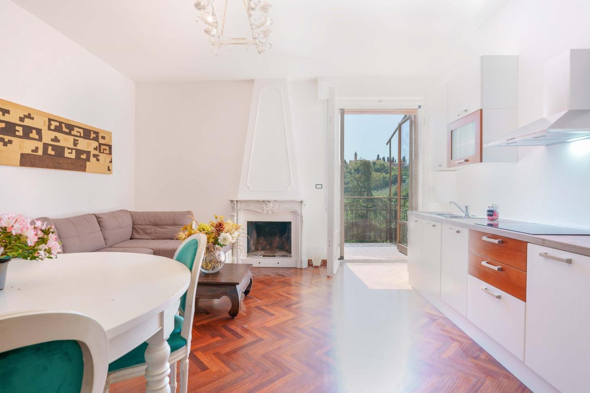 Ca' Bianca Apartments Farneto Kültér fotó